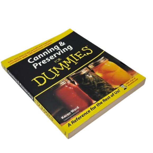 Vintage 2003 Canning and Preserving for Dummies Cookbook Reference Book - Picture 4 of 16